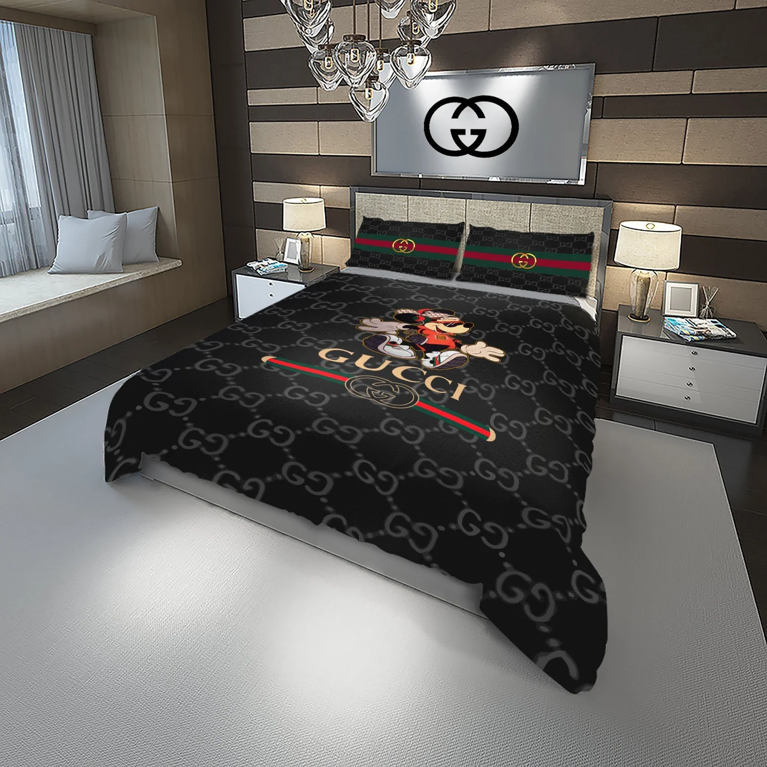 Gucci Funny Mickey Fashion Logo Luxury Brand Bedding Sets,Bed Sets, Bedroom Sets, Comforter Sets, Duvet Cover, Bedding Sets Gucci Funny Mickey Fashion Logo Luxury Brand Bedding Sets,Bed Sets, Bedroom Sets, Comforter Sets, Duvet Cover, Bedding Sets