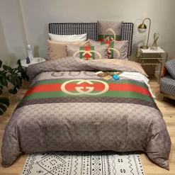 Gucci Hot Luxury Brand Bedding Sets Duvet Cover Set, For Home Bedding Sets