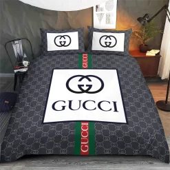 Gucci Hot Luxury Brand High-End New Bedding Sets, For Home Best Luxury Bedding Sets