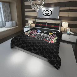 Gucci Keep The Snake Always Unless They Gucci Fashion Logo Luxury Brand Bedding Sets,Bed Sets, Bedroom Sets, Comforter Sets, Duvet Cover, Bedding Sets