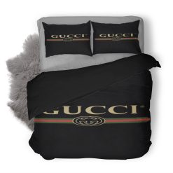 Gucci Logo 50 Duvet Cover Bedding Set
