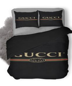 Gucci Logo 50 Duvet Cover Bedding Set