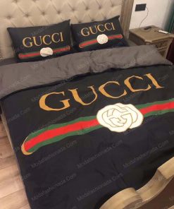 Gucci Logo Type 2698 Bedding Sets Covers Blankets Hyperbeast  Luxury Ideas Duvet  Fashion Brand Bed Linen Sheets