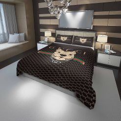Gucci Logo Type 2715 Bedding Sets Hyperbeast Bedroom Luxury Ideas Duvet Sheets Covers Premium Fashion Brand