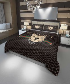 Gucci Logo Type 2715 Bedding Sets Hyperbeast Bedroom Luxury Ideas Duvet Sheets Covers Premium Fashion Brand
