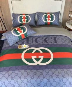 Gucci Logo Type 2906 Bedding Sets Hyperbeast Bedroom Blankets  Bed Linen Premium Fashion Brand Luxury Ideas Duvet Covers