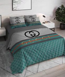 Gucci Logo Type 49 Bedding Sets Blankets Duvet Premium Fashion Brand Hyperbeast Bedroom Luxury Ideas Covers