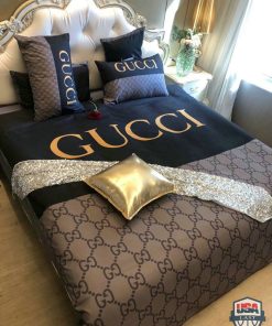 Gucci Luxury Brand 3D 46 Bedding Sets Duvet Covers Bed Linen Blankets Sheets Bedroom Idea Home Decor