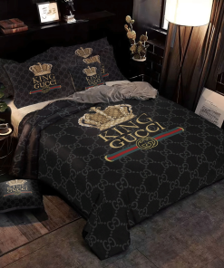 Gucci Luxury Pattern King Lhebs-0481 Bedding Sets Bed Linen Sheets Duvet Covers Blankets Bedroom Idea