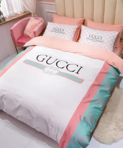 Gucci Printed Bedding Sets Quilt Sets Duvet Cover Luxury Brand Bedding Decor Bedding Sets