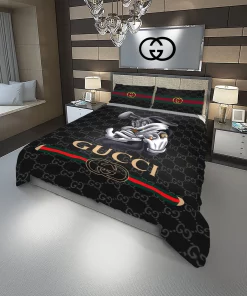 Gucci Rabiit Logo Type 324 Bedding Sets Luxury Ideas Blankets Covers Bed Linen Duvet Sheets Hyperbeast Bedroom Premium Fashion Brand