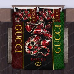 Gucci Snake Bedding Sets Home Decoration Bedding Sets