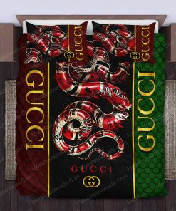 Gucci Snake Bedding Sets Home Decoration Bedding Sets
