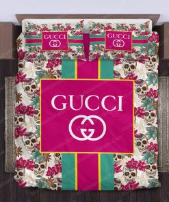 Gucci Sugar Skull Bedding Sets Home Decoration Bedding Sets