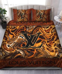 Leopard Louis Vuitton Bed Sheets Spread Comforter Duvet Cover Bedding Setss