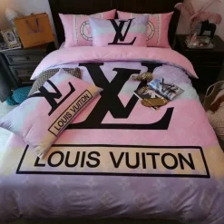 Louis Vuitton Amazing Luxury Brand Bedding Sets Duvet Cover Set, For Home Bedding Sets