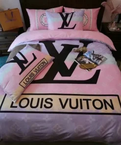 Louis Vuitton Amazing Luxury Brand Bedding Sets Duvet Cover Set, For Home Bedding Sets