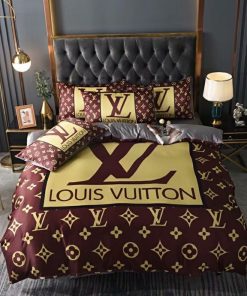Louis Vuitton Bedding Sets Model 106 Luxury Brand Bedding Set Duvet Cover Home Decoration Bedding Sets