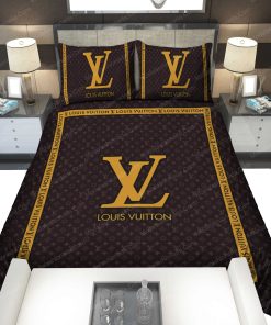 Louis Vuitton Brands Bed Sheets Spread Comforter Duvet Cover Bedding Setss 01