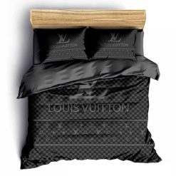 Louis Vuitton Caro Luxury Brand Fashion Bedding Set Duvet Cover Set Bedding Sets