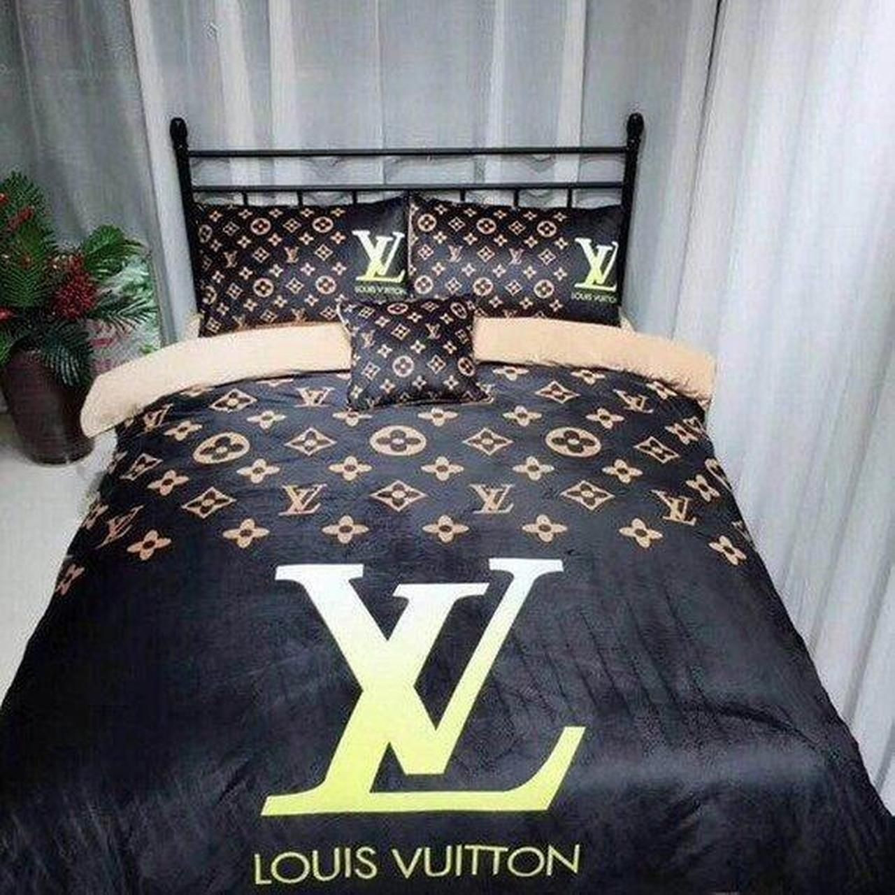 Louis Vuitton Custom 3d Customized Bedding Sets Duvet Cover Bed Set Louis Vuitton Custom 3d Customized Bedding Sets Duvet Cover Bed Set