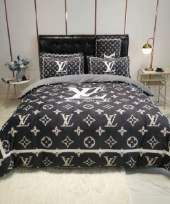 Louis Vuitton Custom Bed Sheets Spread Comforter Duvet Cover Bedding Sets