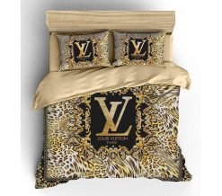 Louis Vuitton Deluxe Edition Lhebs-0561 Bedding Sets Bed Linen Covers Bedroom Idea Duvet Blankets Sheets