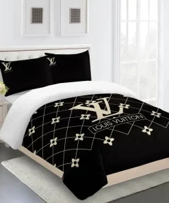 Louis Vuitton Fashion Logo Limited Luxury Brand Bedding Set Home Decorations 12 Bedding Sets