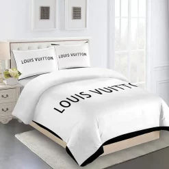 Louis Vuitton Fashion Logo Limited Luxury Brand Bedding Set Home Decorations 16 Bedding Sets
