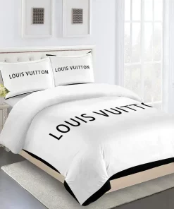 Louis Vuitton Fashion Logo Limited Luxury Brand Bedding Set Home Decorations 16 Bedding Sets