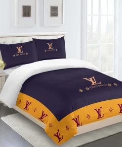 Louis Vuitton Fashion Logo Limited Luxury Brand Bedding Set Home Decorations 31 Bedding Sets