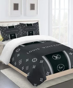 Louis Vuitton Fashion Logo Limited Luxury Brand Bedding Sets, For Home 19 Best Luxury Bedding Sets