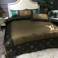 Louis Vuitton Hot Brand Bedding Sets Duvet Cover Set, For Home Bedding Sets