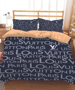 Louis Vuitton Logo Type 1414 Bedding Sets Sheets Luxury Ideas Blankets Covers Duvet Premium Fashion Brand Bed Linen Hyperbeast Bedroom