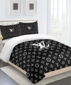 Louis Vuitton Logo Type 1690 Bedding Sets Duvet Hyperbeast Bedroom Bed Linen Blankets Luxury Ideas Covers Premium Fashion Brand Sheets