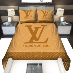 Louis Vuitton Luxury Bed Sheets Spread Comforter Duvet Cover Bedding Setss