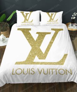 Louis Vuitton Luxury Brand Model 12 Bedding Set Home Decoration Bedding Sets