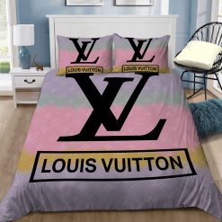 Louis Vuitton Luxury Brand Model 27 Bedding Set Home Decoration Bedding Sets