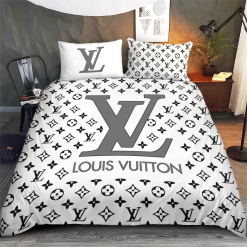 Louis Vuitton Luxury Brand White Bedding Sets Lhebs-0506 Bedding Sets