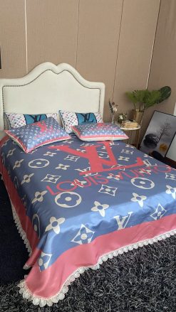 Louis Vuitton Lv Logo Type 3568 Bedding Sets Blankets Duvet Bed Linen  Fashion Brand Covers Sheets Luxury Ideas Hyperbeast Bedroom
