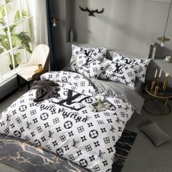 Louis Vuitton Lv Logo Type 3816 Bedding Sets Luxury Ideas Sheets Duvet Premium Fashion Brand Covers Hyperbeast Bedroom