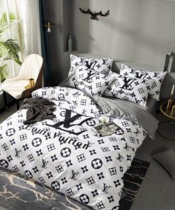 Louis Vuitton Lv Logo Type 3816 Bedding Sets Luxury Ideas Sheets Duvet Premium Fashion Brand Covers Hyperbeast Bedroom
