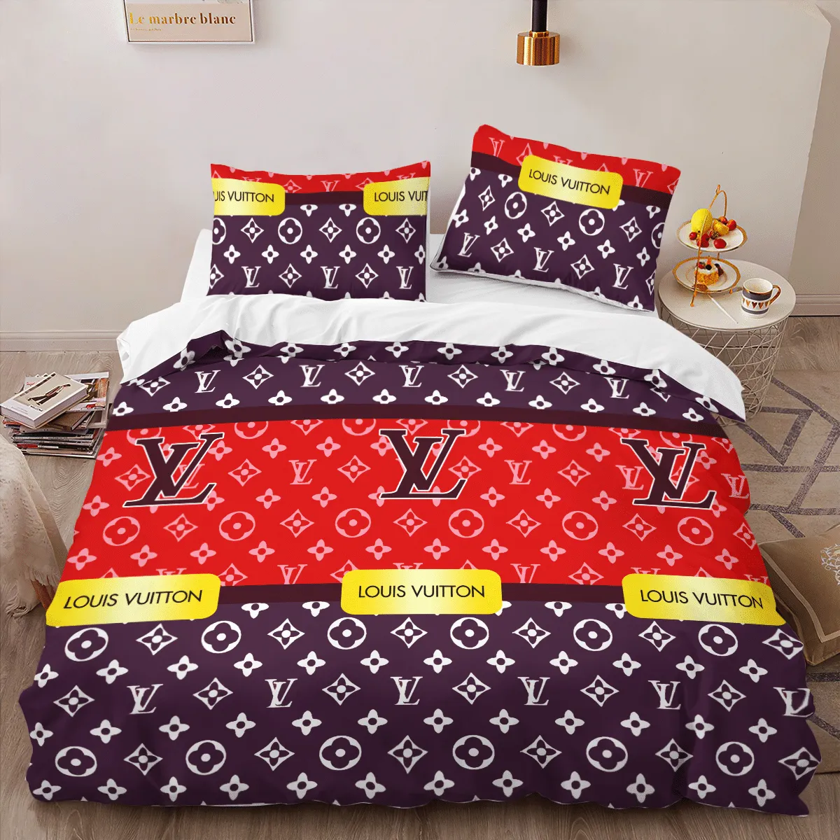 Louis Vuitton Paris Hot Luxury Logo Brand Bedding Sets Duvet Cover Set, For Home Best Luxury Bedding Sets Louis Vuitton Paris Hot Luxury Logo Brand Bedding Sets Duvet Cover Set, For Home Best Luxury Bedding Sets