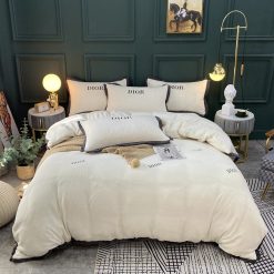Luxury Christian Dior Brand Dior Bedding Sets Duvet Cover Bedroom Luxury Brand Bedding Bedroom 22