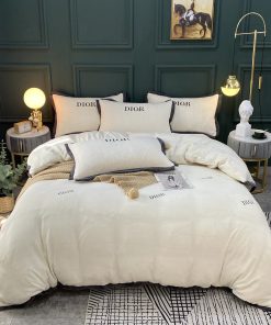 Luxury Christian Dior Brand Dior Bedding Sets Duvet Cover Bedroom Luxury Brand Bedding Bedroom 22