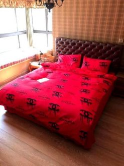 Luxury Cn Chanel Bedding Sets Duvet Cover Bedroom Luxury Brand Bedding Bedroom 74