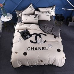 Luxury Cn Chanel Bedding Sets Duvet Cover Bedroom Luxury Brand Bedding Bedroom 79