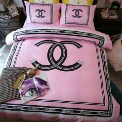 Luxury Cn Chanel Bedding Sets Duvet Cover Bedroom Luxury Brand Bedding Bedroom 82