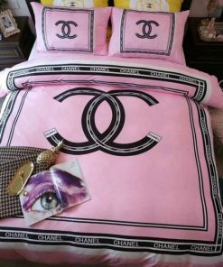Luxury Cn Chanel Bedding Sets Duvet Cover Bedroom Luxury Brand Bedding Bedroom 82