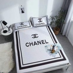 Luxury Cn Chanel Type 103 Bedding Sets Duvet Cover Luxury Brand Bedroom Sets Bedding Sets